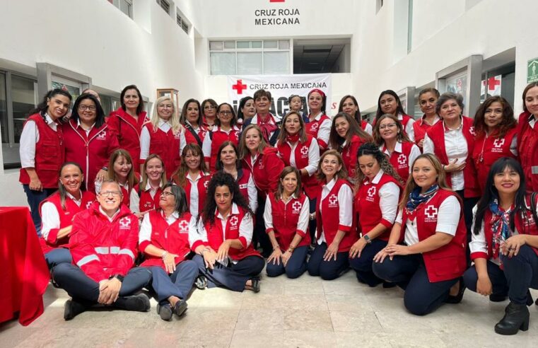 Se fortalece el Voluntariado de Damas de la Cruz Roja