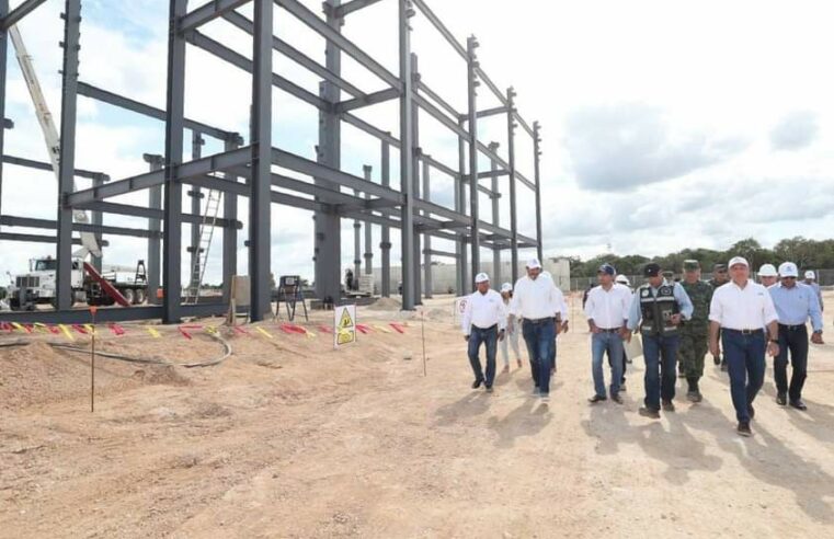 Mauricio Vila inspecciona obras del nuevo Hospital “O’Horán”