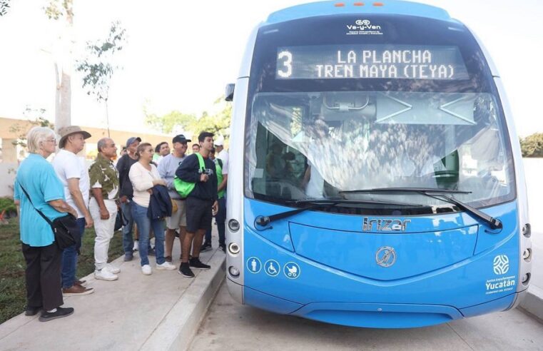 Comienza operaciones la ruta La Plancha-Teya del Ie-tram