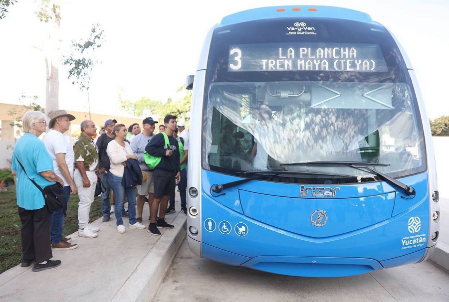 Comienza operaciones la ruta La Plancha-Teya del Ie-tram