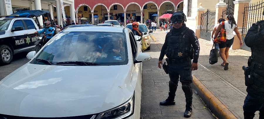 Policía de Mérida reporta detenidos y heridos leves en Nochebuena