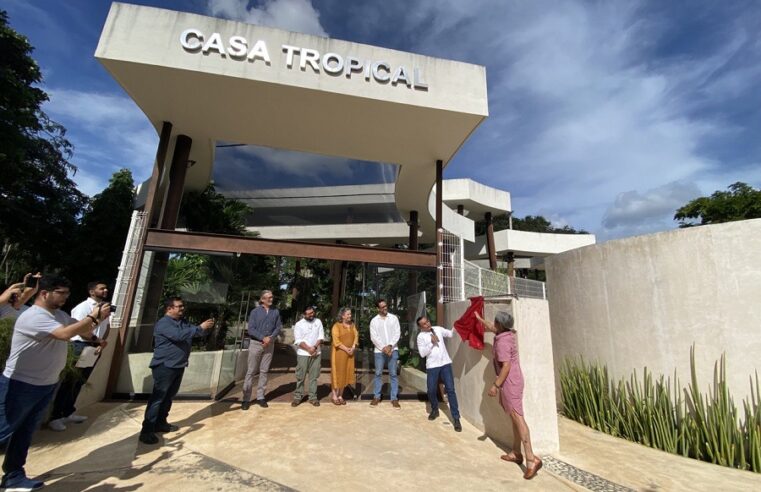 El jardín botánico del CICY ya tiene Casa Tropical