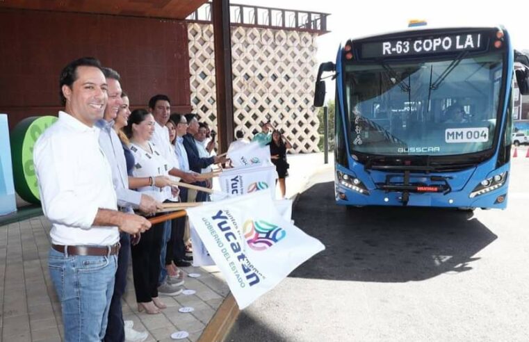 Presenta Mauricio Vila la nueva ruta del Va y Ven “Centro-Copó-La Isla”