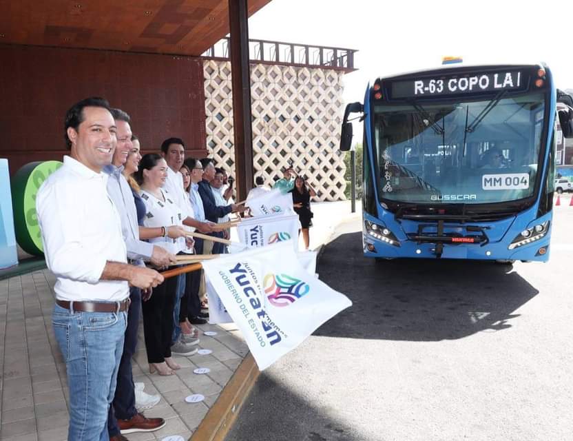 Presenta Mauricio Vila la nueva ruta del Va y Ven “Centro-Copó-La Isla”