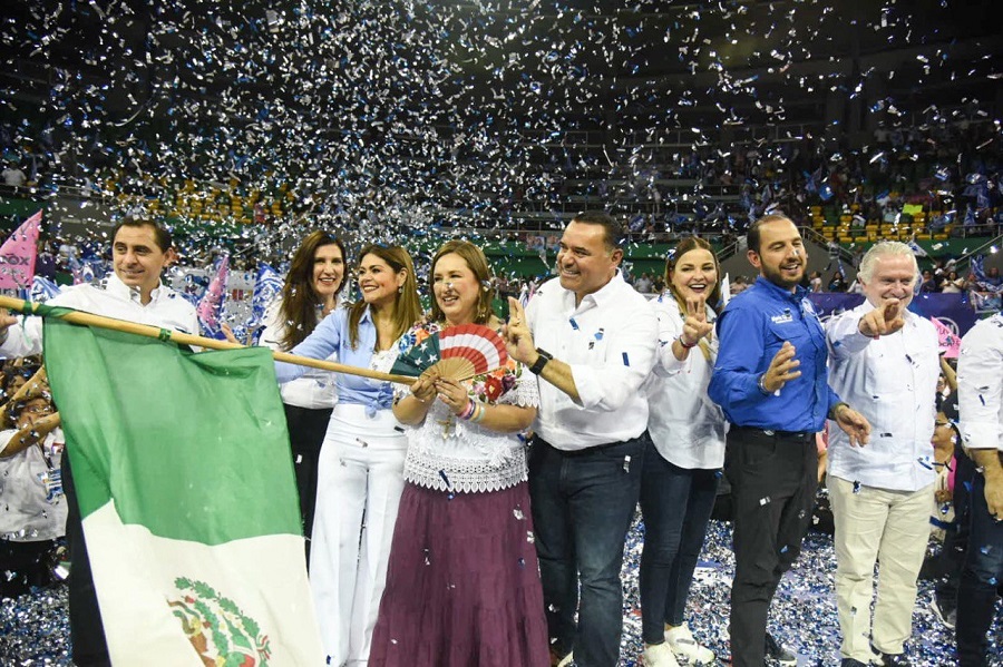 ¡Vamos a ganar la gubernatura y la alcaldía de Mérida!, asegura el PAN en su cierre de precampaña