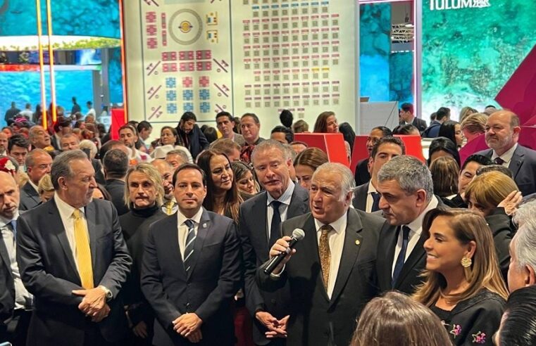 Yucatán, presente en la Fitur 2024: Mauricio Vila asiste a la inauguración del Pabellón de México