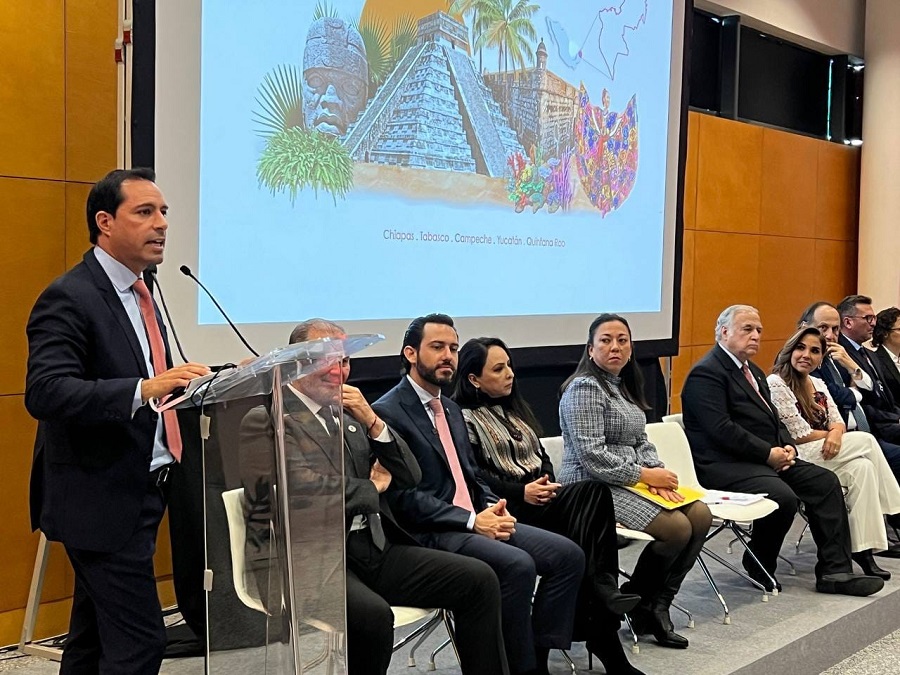 Mauricio Vila firma el Plan Mundo Maya México, para impulsar el turismo sustentable en la región