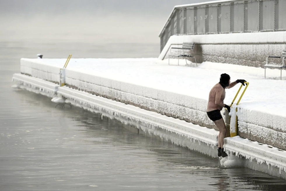 Finlandia y Suecia registran frío extremo con temperaturas de 40 grados bajo cero