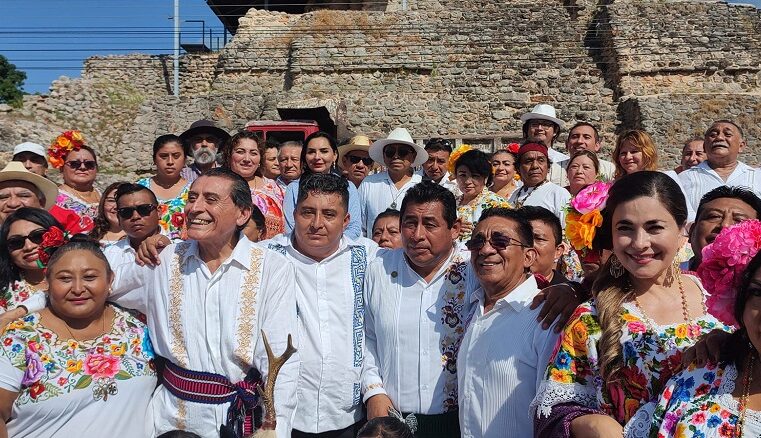 Julio Be Poox, nuevo gobernador maya de Yucatán: asume en ceremonia en Acanceh