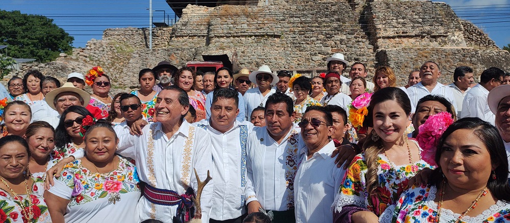 Julio Be Poox, nuevo gobernador maya de Yucatán: asume en ceremonia en Acanceh