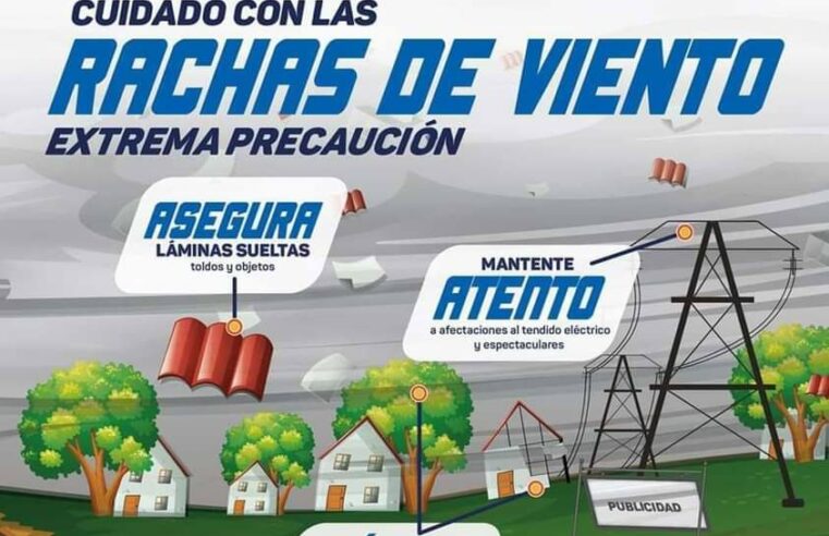 Alertan de vientos muyb fuertes este lunes por un frente frío en Yucatán