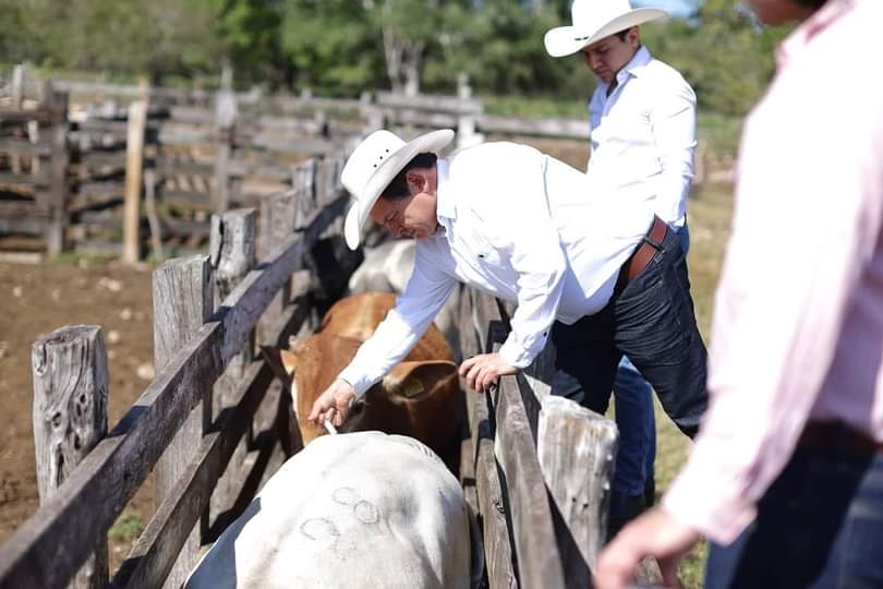 Huacho» Díaz sufre factura en su rancho 