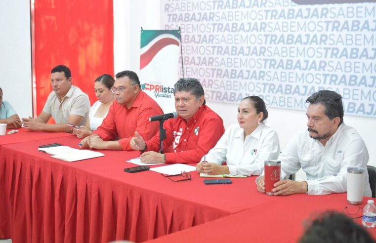 Ya es oficial: el PRI irá en alianza con el PAN y PANAL en Yucatán