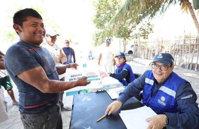 Comienza entrega de apoyos por la Veda del Mero a pescadores yucatecos