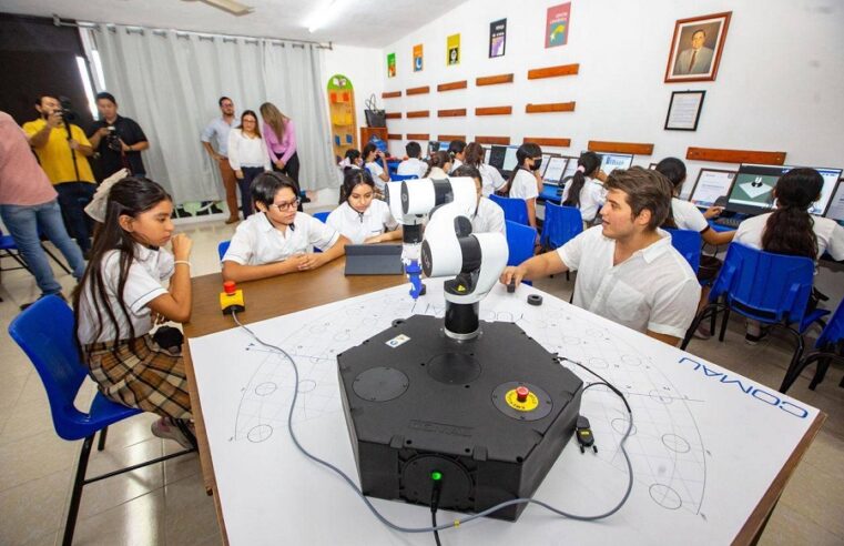 Mauricio Vila impulsa la educación tecnológica de vanguardia para niños y jóvenes de Yucatán
