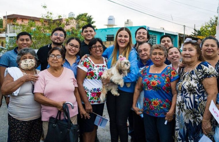 Mérida está cambiando a una ciudad cada vez más ordenada, solidaria y verde: Cecilia Patrón