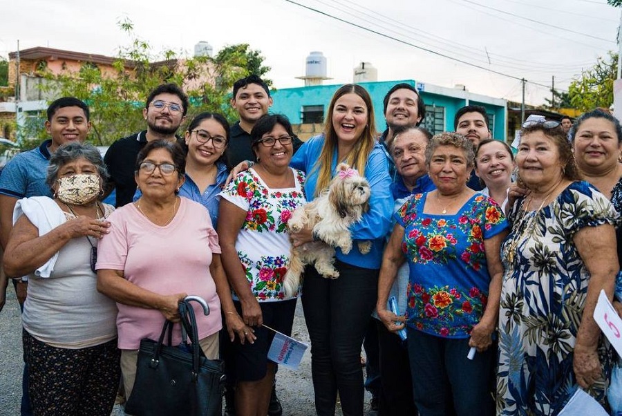 Mérida está cambiando a una ciudad cada vez más ordenada, solidaria y verde: Cecilia Patrón