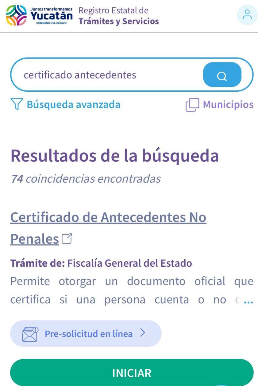 La Fiscalía anuncia el Certificado de Antecedentes Penales Digital en Yucatán