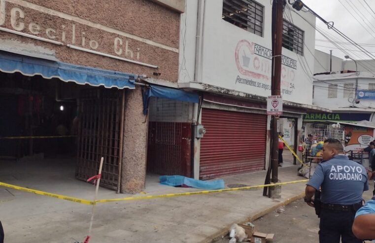 La muerte lo sorprende en el centro de Mérida, en la zona de los mercados