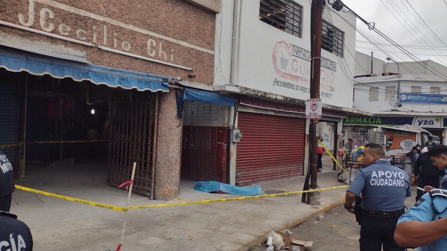 La muerte lo sorprende en el centro de Mérida, en la zona de los mercados