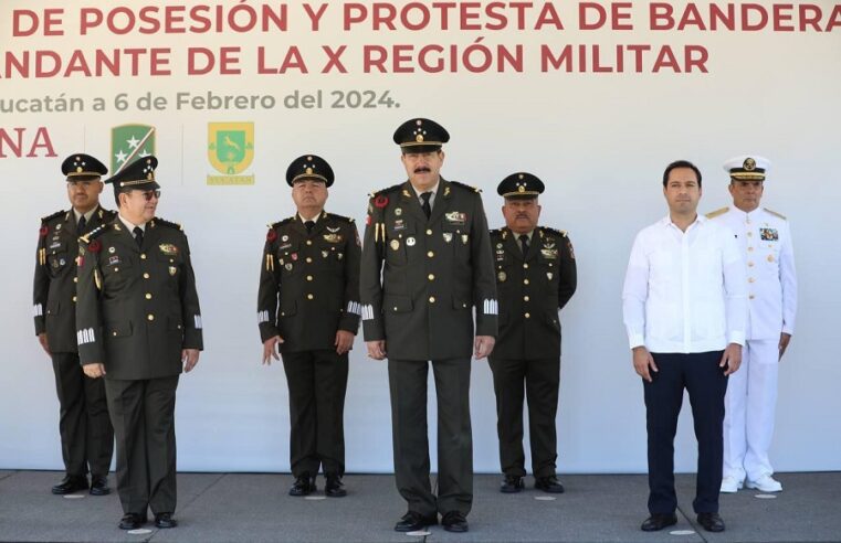 Cambio de mando en la X Región Militar