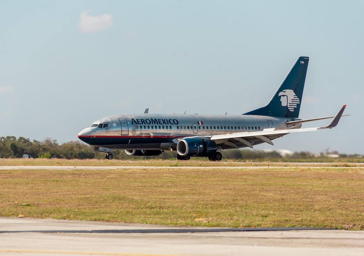 Yucatán aumenta su conexión aérea, con el vuelo Atlanta-Mérida de Aeroméxico