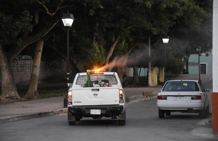 Fumigación contra el dengue continuará esta semana en Mérida y otros municipios de Yucatán