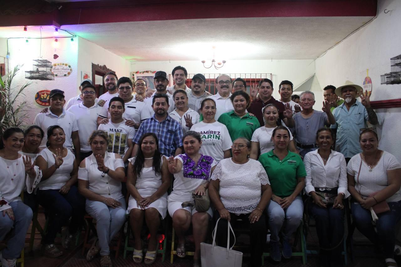 Militantes del PRI se suman a Ramírez Marín en Valladolid