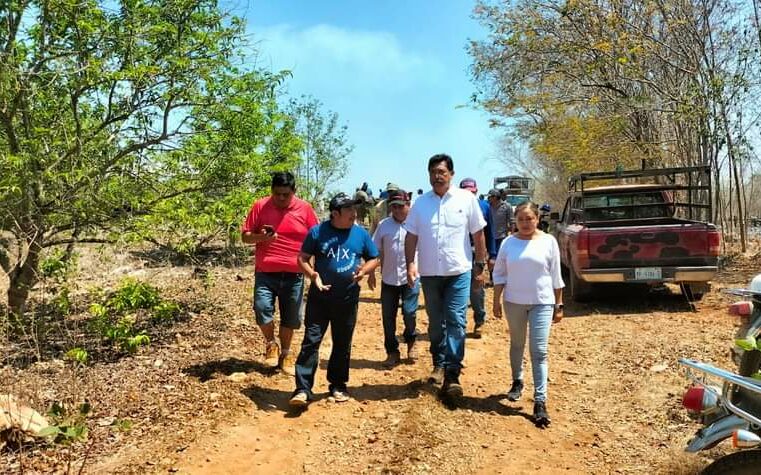 Agricultores de Akil hacen equipo con Memo Canul  por un campo más productivo