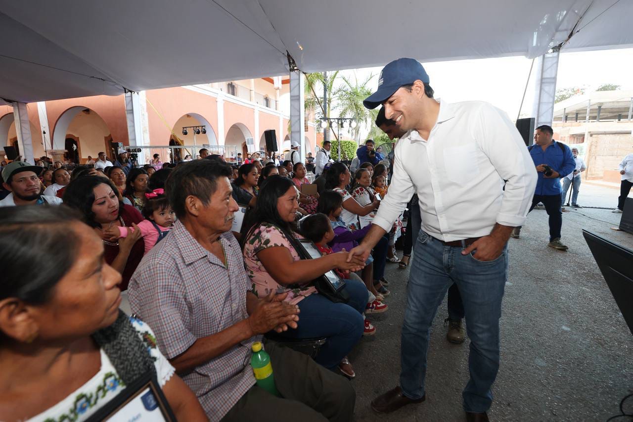 Tekax sigue su transformación con el apoyo del Gobernador Mauricio Vila