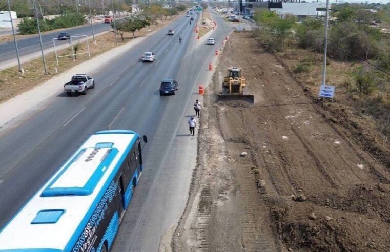 Gobierno de Yucatán concluirá construcción de calles laterales en el Periférico de Mérida