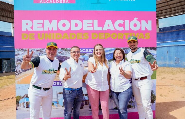 Con la remodelación de unidades deportivas enchularemos Mérida: Cecilia Patrón