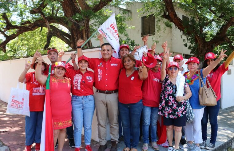 Destaca Sergio Vadillo disposición de los meridanos de construir juntos sus propuestas legislativas