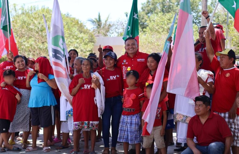 Sergio Vadillo llega a la mitad de su campaña con la confianza ciudadana