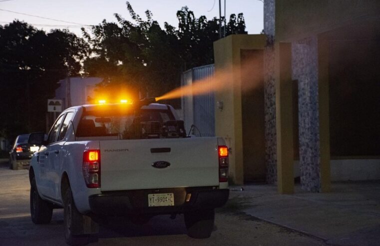 La Secretaría de Salud  fumigará contra el dengue en Mérida y Valladolid