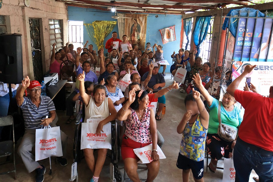 Sergio Vadillo sigue con el registro de necesidades en el sur de Mérida