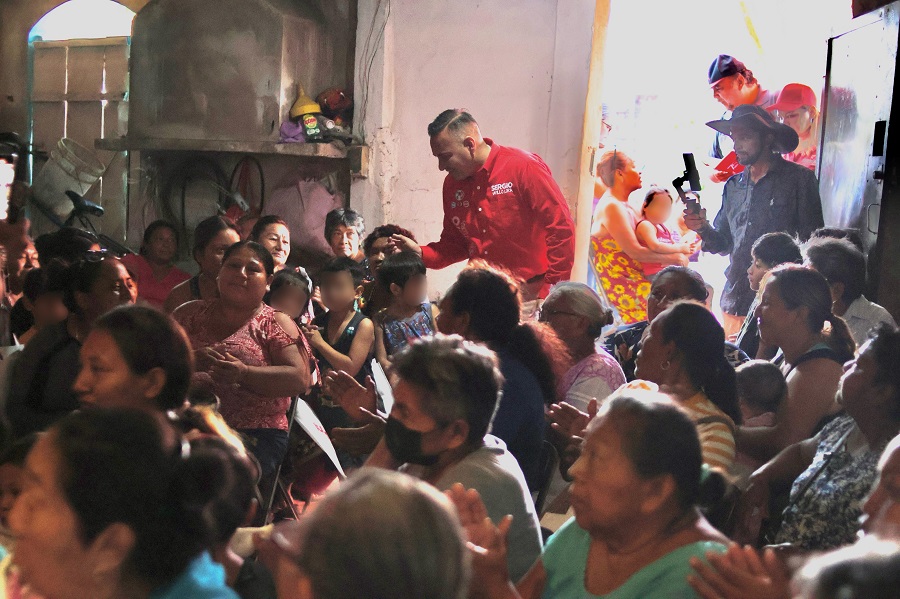 Los apoyos en Mérida son para todos: Sergio Vadillo