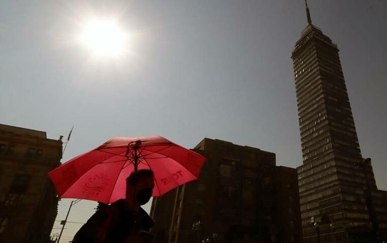 La Ciudad de México alcanza una temperatura récord de 34.2 grados