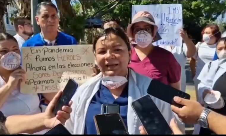 Médicos de Yucatán exigen al Gobierno federal certeza laboral y cumpla la promesa de basificación