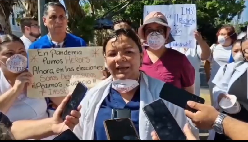 Médicos de Yucatán exigen al Gobierno federal certeza laboral y cumpla la promesa de basificación