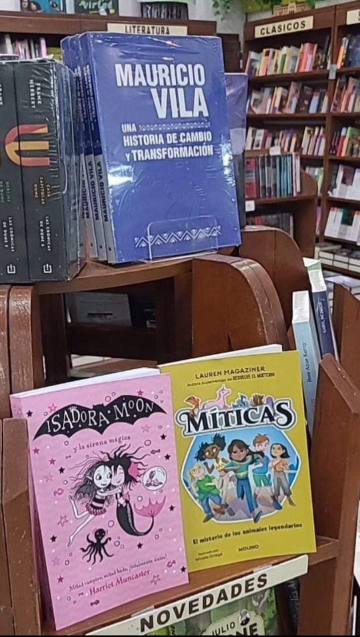 Ya a la venta el libro de Mauricio Vila  