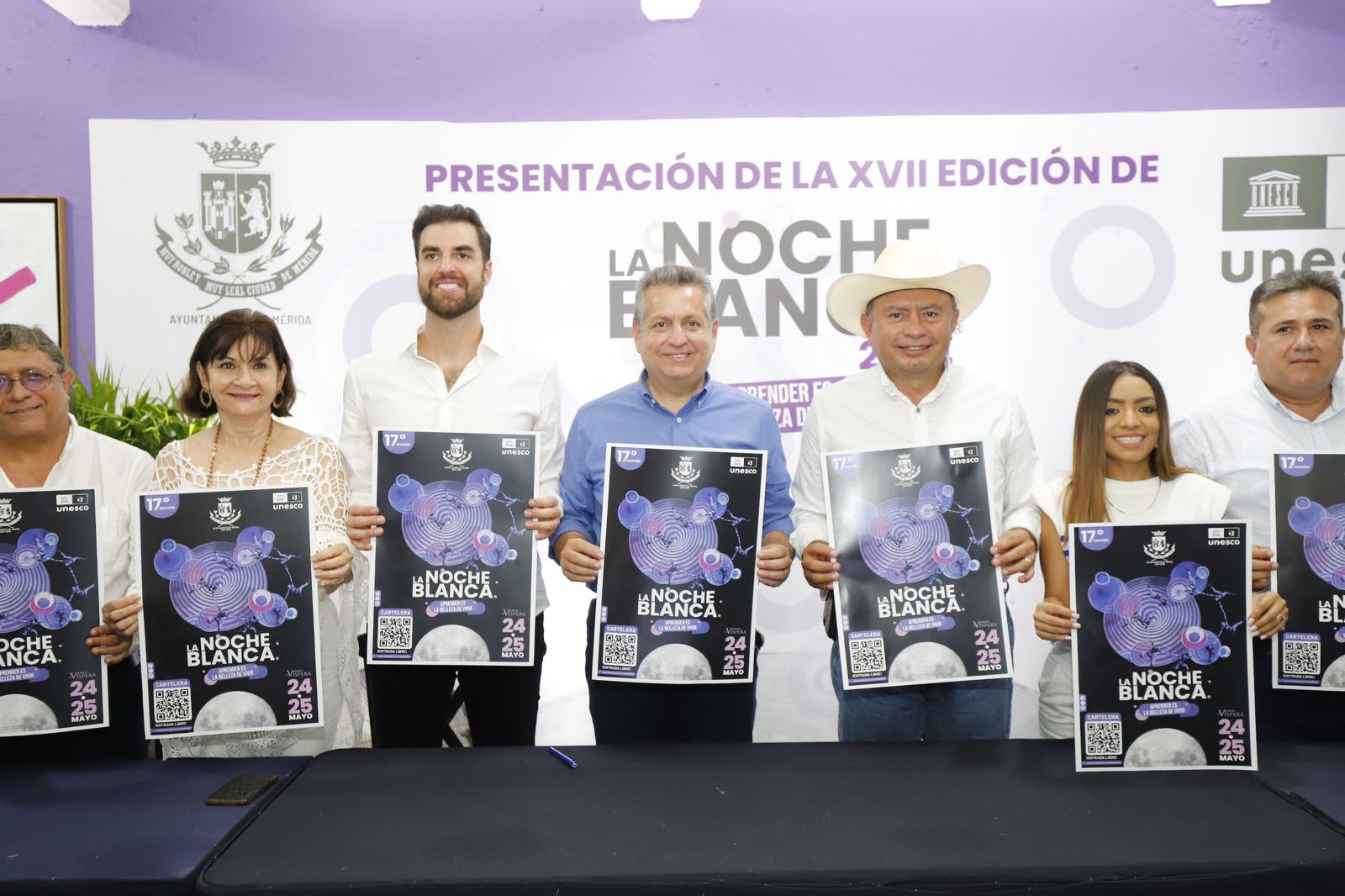 Presentan la décimo séptima edición de La Noche Blanca