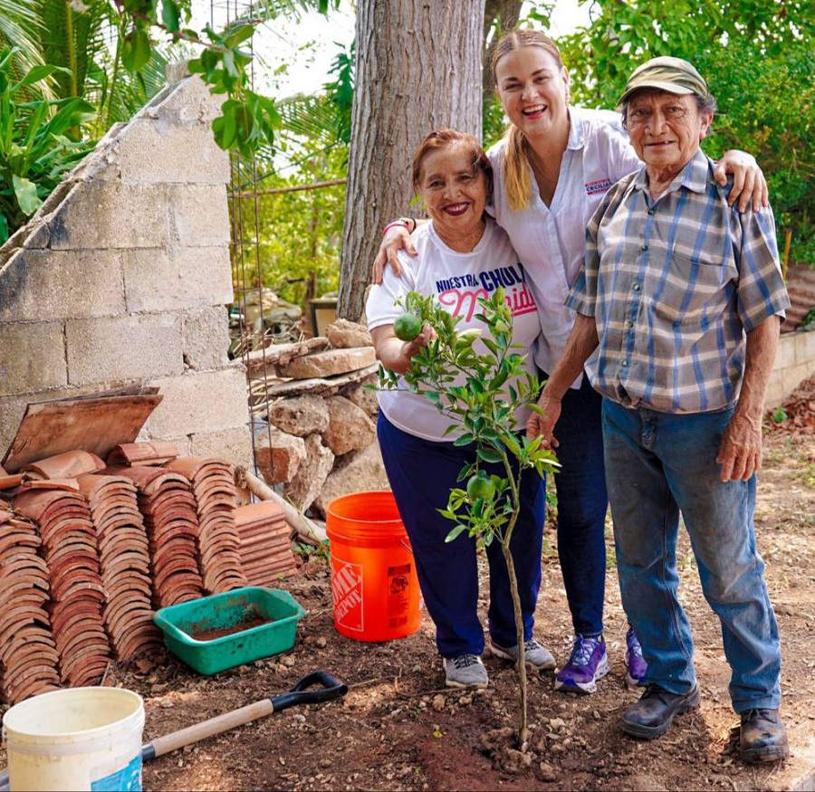 Vamos por la arborización más grande en Mérida: Cecilia Patrón