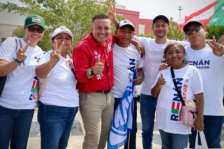 Sergio Vadillo y Renán Barrera consolidan la alianza con Fuerza y Corazón por México