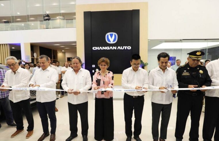 Inauguran en Mérida la agencia de la marca china Changan Auto