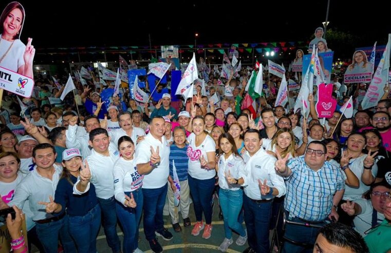 Cecilia Patrón pide el voto para potenciar servicios públicos de calidad en Mérida