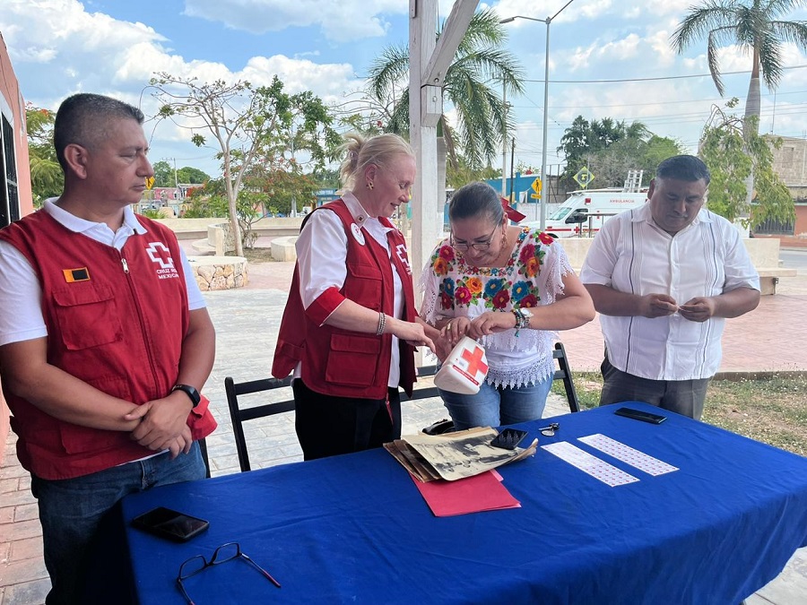 Cruz Roja fortalece el servicio de emergencias en Tekax