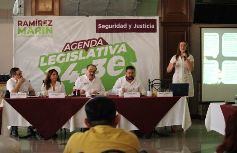 Apuesta Ramírez Marín por justicia con enfoque en derechos humanos