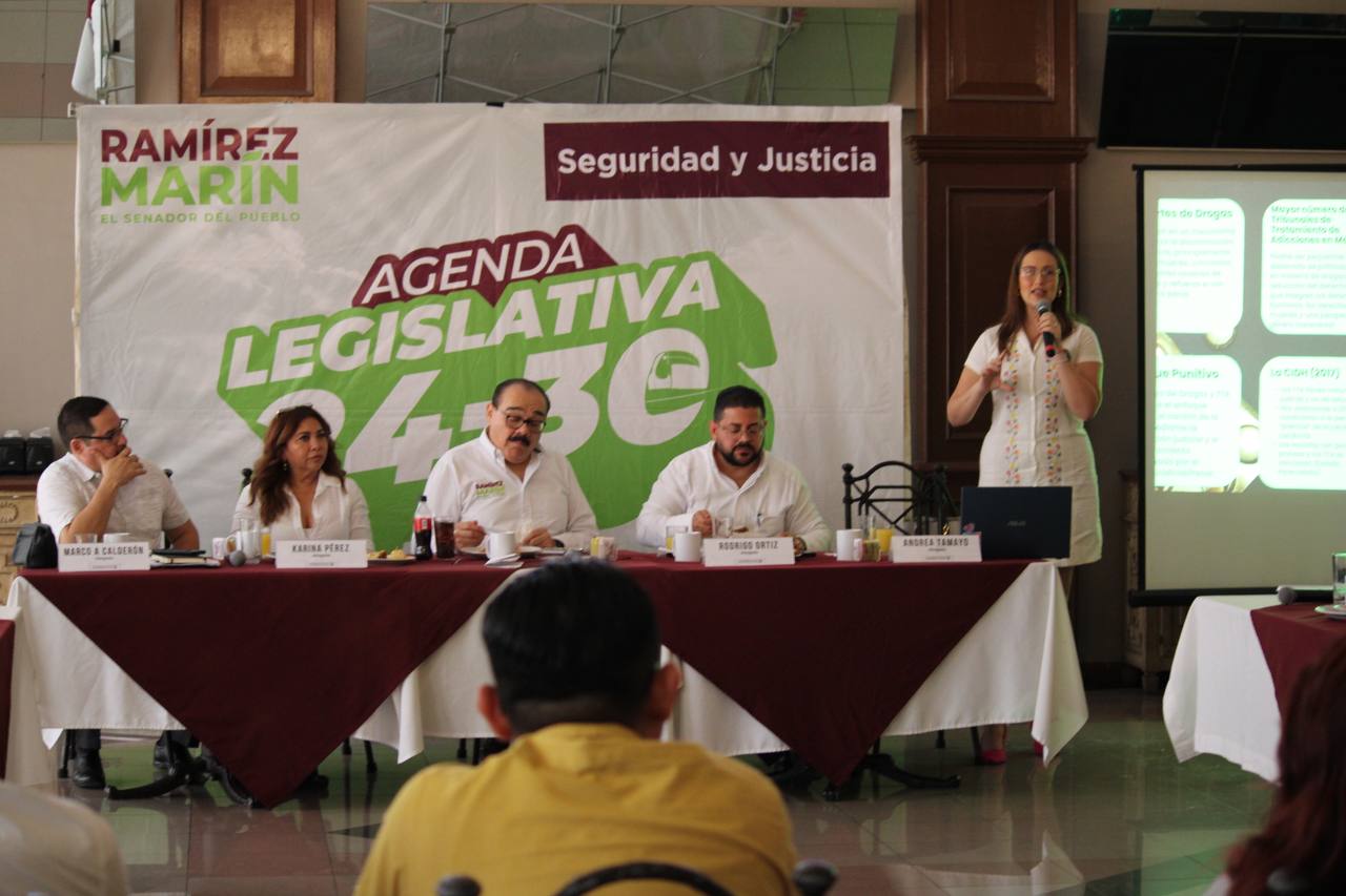 Apuesta Ramírez Marín por justicia con enfoque en derechos humanos