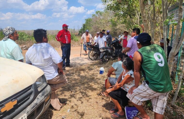 Rolando Zapata se compromete a seguir trabajando por las familias del campo